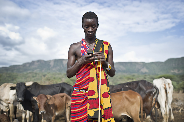 Africa using advanced technology