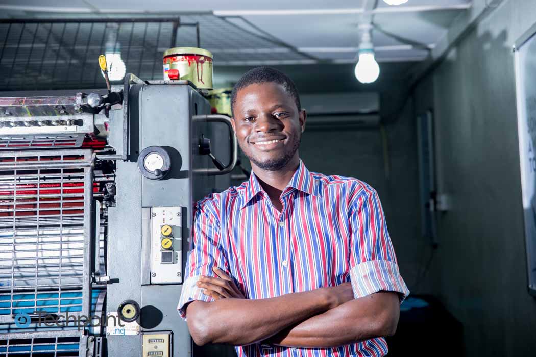 Meet the man changing the face of print production in Nigeria