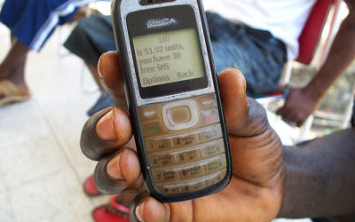 USSD on a featurephone
