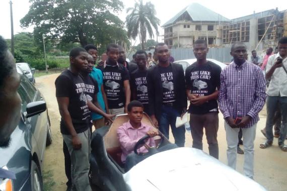 These UNILAG Engineering students built an Electric Car from scratch