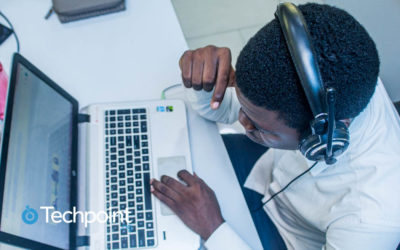 Techie on the job