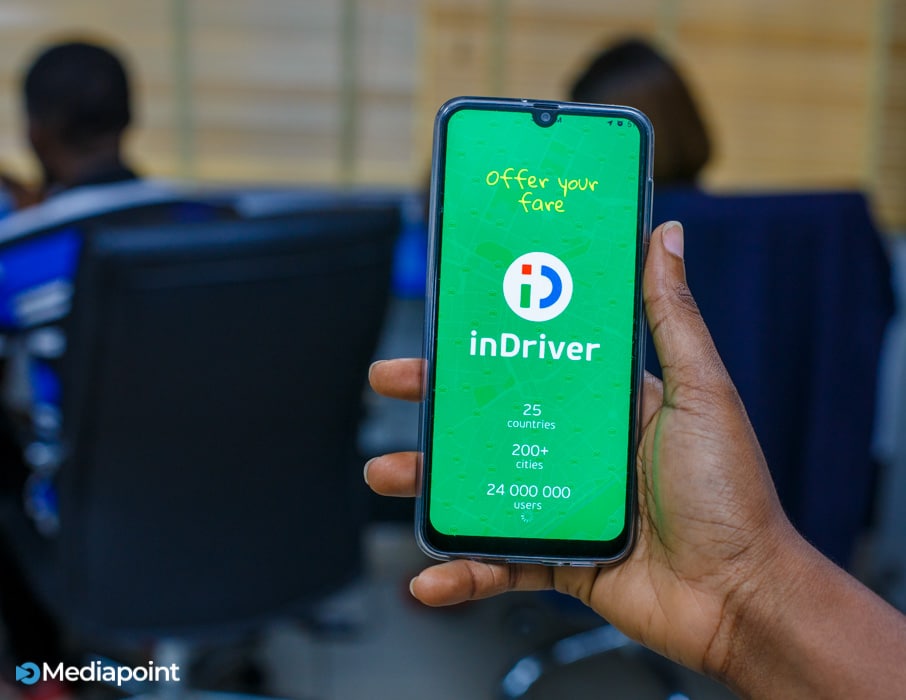 inDriver, a new ride-hailing service, has launched in Lagos to take on Uber and Bolt