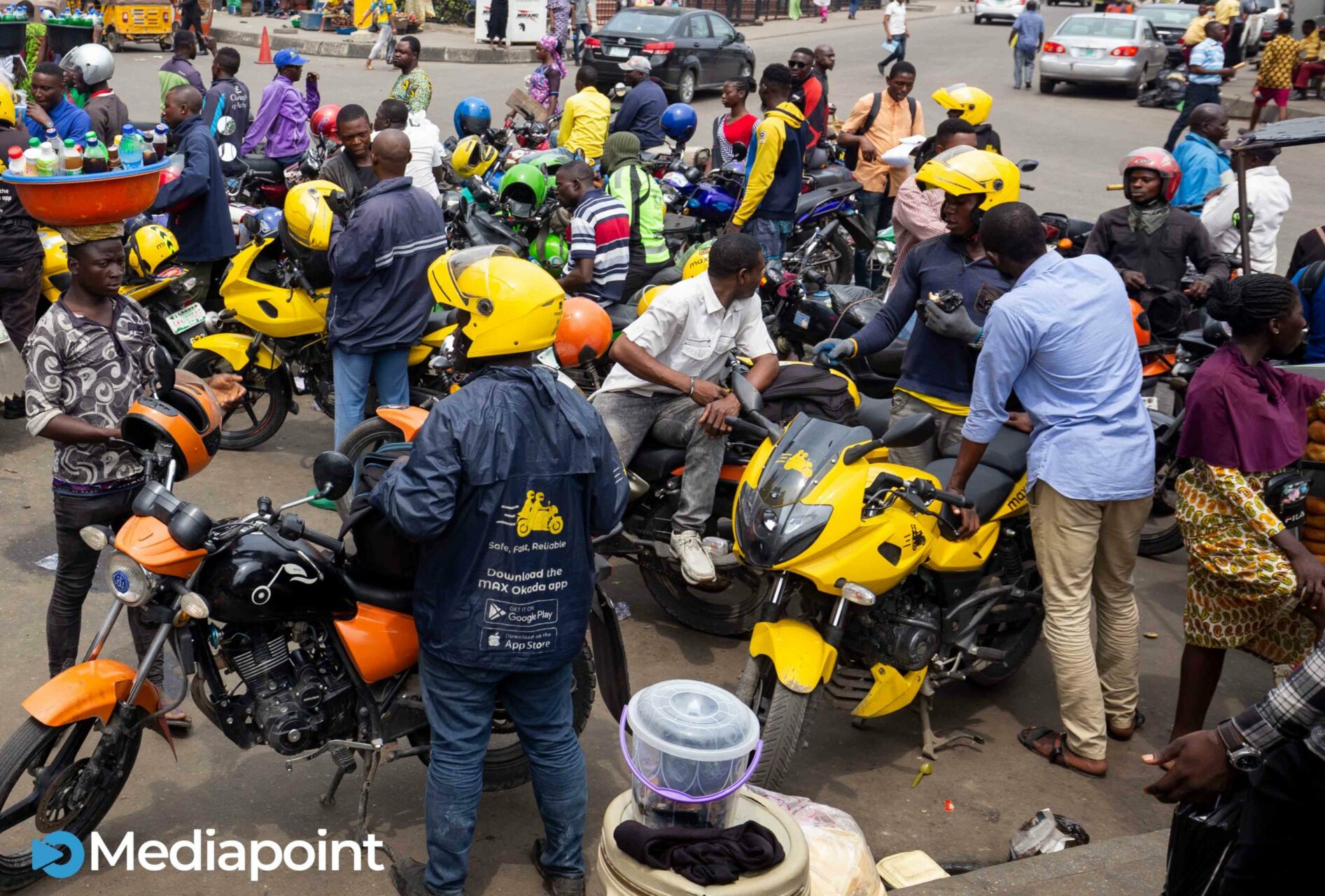 Motorcycle-hailing operators in Nigeria’s biggest city may pay up to $503,000 annually to operate