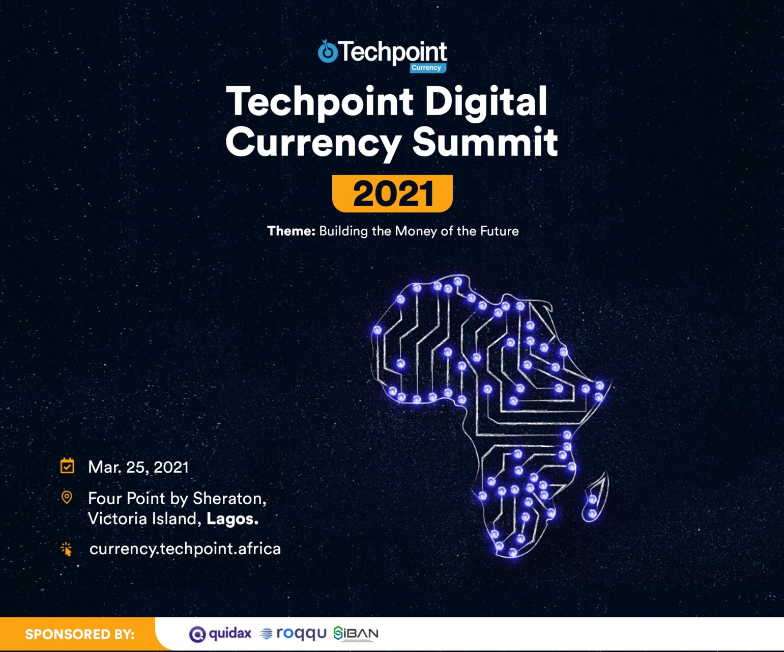 The list of confirmed speakers at Techpoint Digital Currency Summit 2021