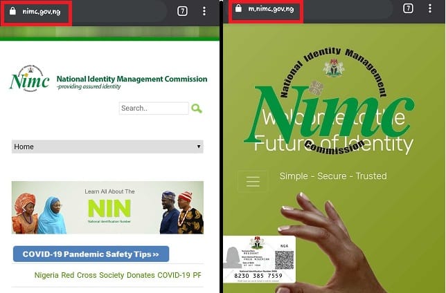 UPDATED: Why you should not use the NIMC app yet 2 NIMC 1