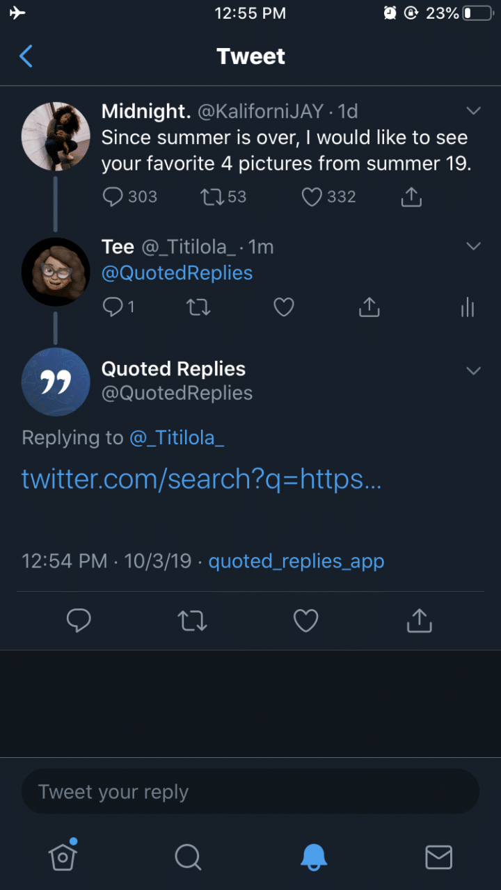 Quoted Replies 2