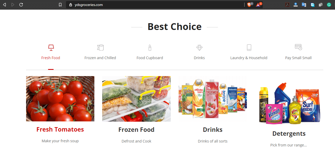 YDS is an Abuja-based eCommerce startup taking stores like Miniso online 4 Screenshot 66