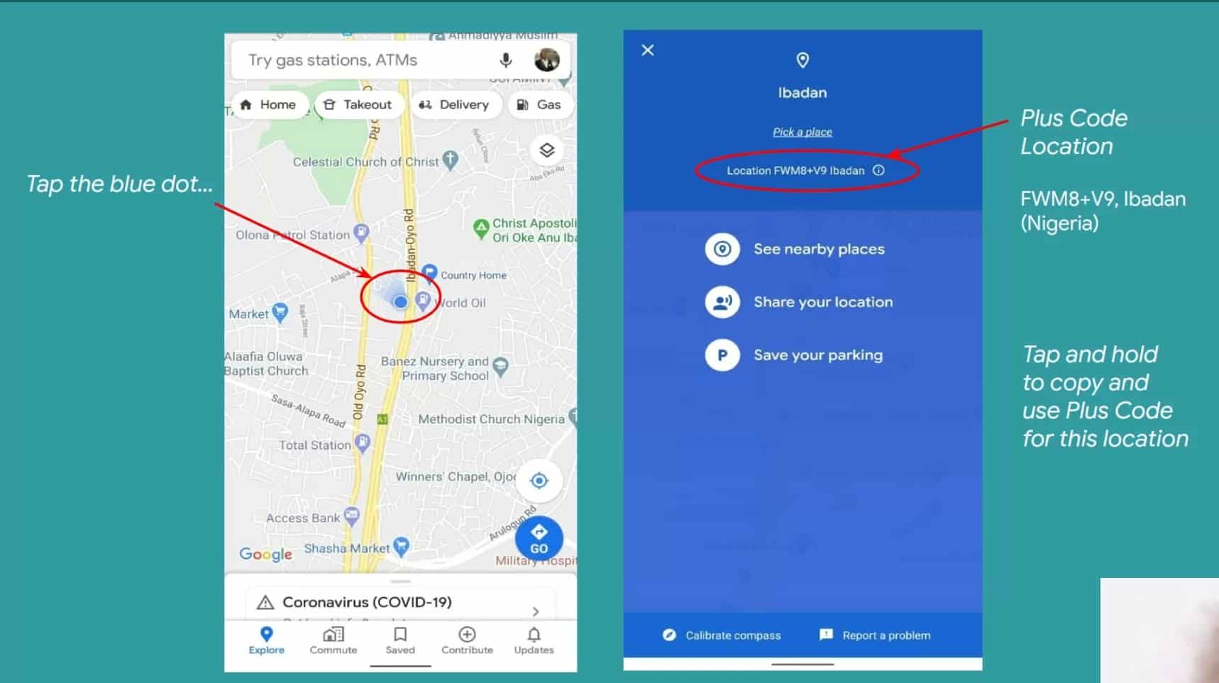 Google is creating 'Plus Codes' to track locations any where in Nigeria 1 Screenshot 20200529 124337 Meet 01