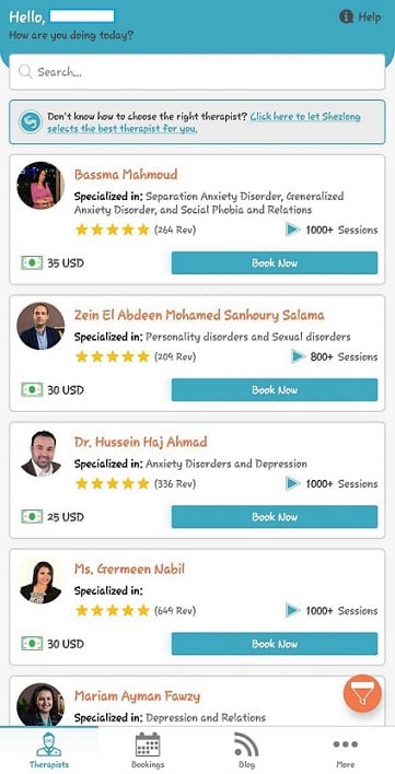 Egyptian healthtech startup, Shezlong, is offering Africans and the world on-demand mental healthcare services 3 Shezlong app 1