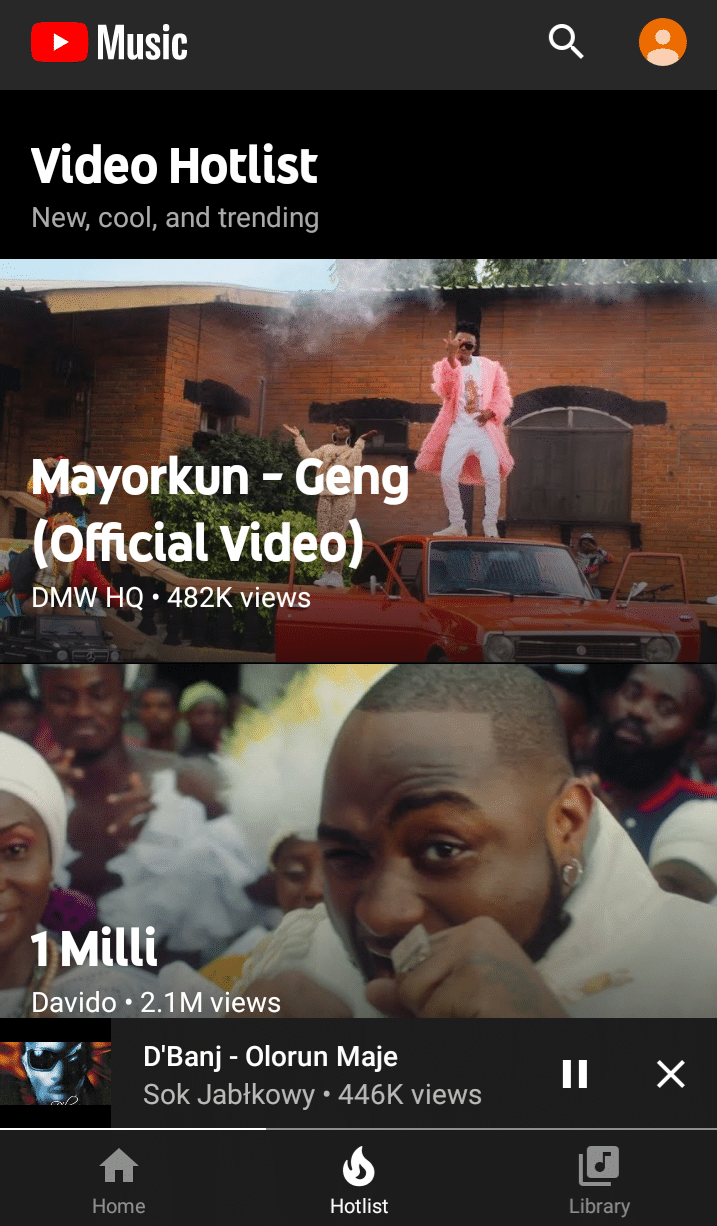 Video Hotlist