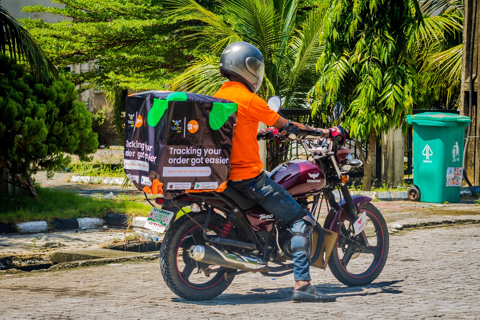 Hybrid-delivery startup, WAeY Hailing, launches to help users get delivery on their own terms 4 WAeY Delivery Bike