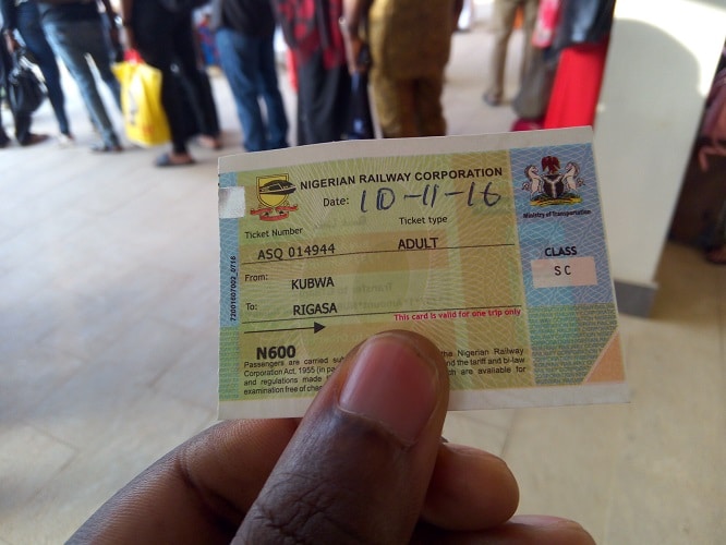 Despite seeming reforms, Nigeria still does not have a functional railway ticketing system 1 abuja kaduna train ticket