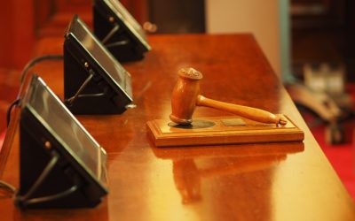 Image showing items in the law court