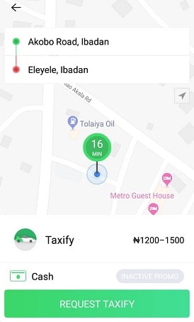 Online ride-hailing taxi services may not work in these Nigerian cities 2 taxify ibadan