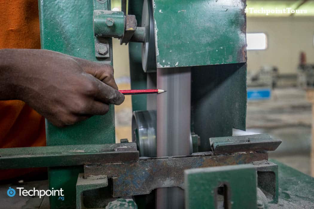 Inside Nigeria's first pencil and toothpick factory 7 AKEES Pencil and Toothpick Factory 6