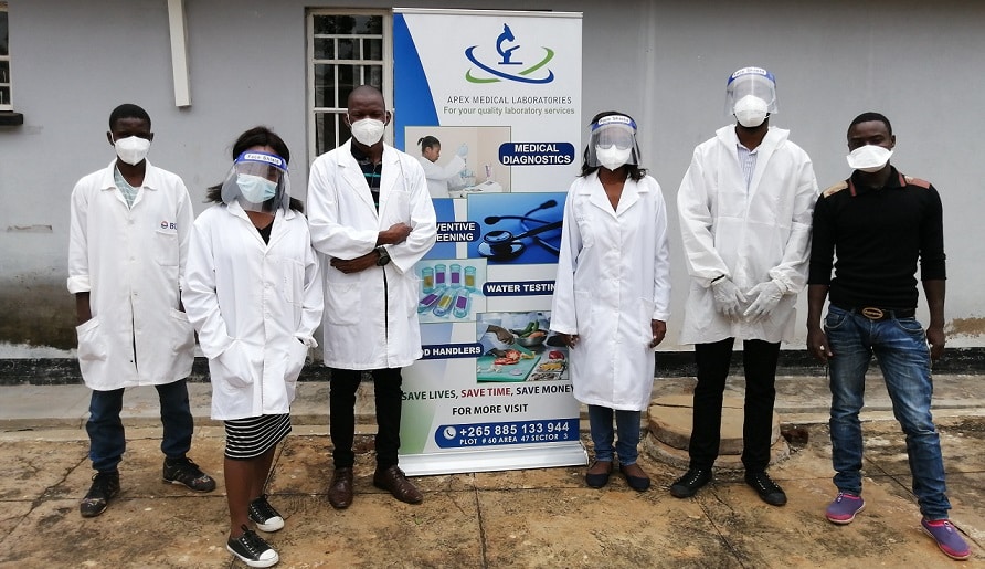 Healthtech startup, APEX Medical Labs, is helping Malawians get specialised diagnostic healthcare 4 APEX Team