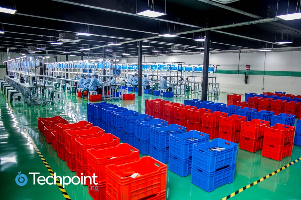 Inside Nigeria's first smartphone assembly plant 6 Afrione Smartphone Factory Launch 17