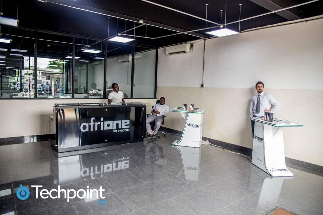 Inside Nigeria's first smartphone assembly plant 2 Reception area of the AfriOne Limited Assembly plant