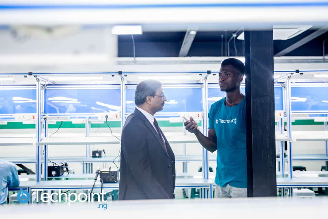 Inside Nigeria's first smartphone assembly plant 1 Sandeep Natu, Divisional Head;AfriOne