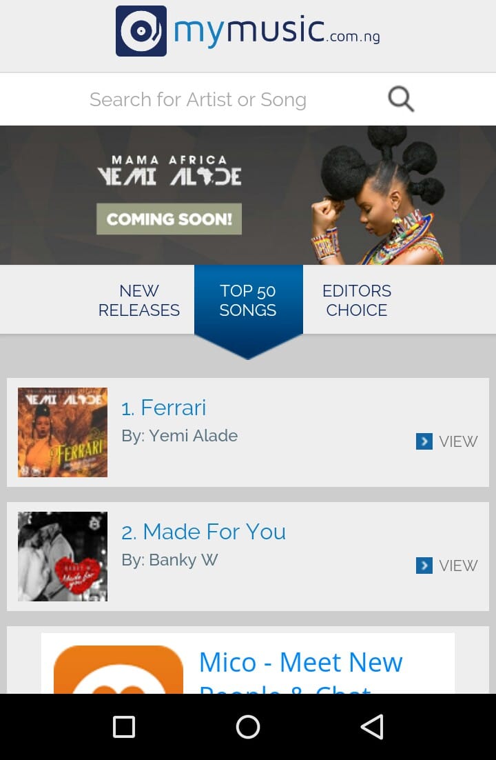 Meet the guys working to overthrow free digital music downloads in Nigeria 6 Download on MyMusic cost only ₦30 per track
