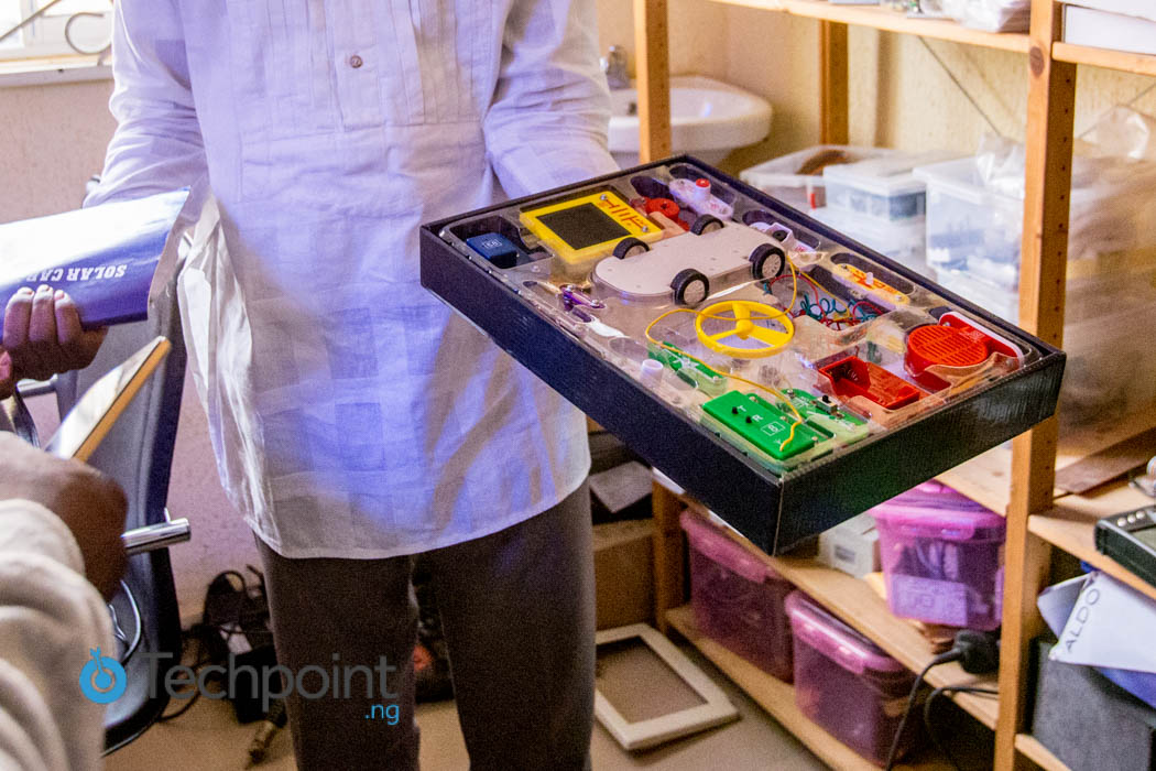 Inside TD4PAI, Northern Nigeria's first technology hardware Incubator 10 td4pai-hub-tour-car-with-solar-panel-1