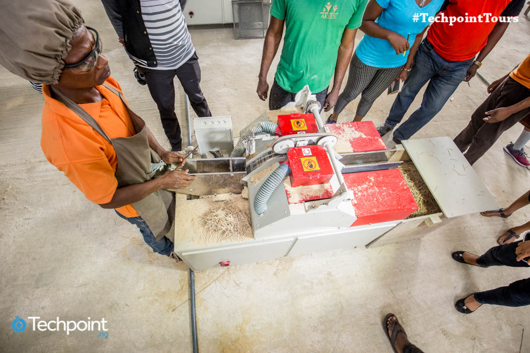Inside Nigeria's first pencil and toothpick factory 14 Techpoint Tour 2017 Day 11 207 of 287