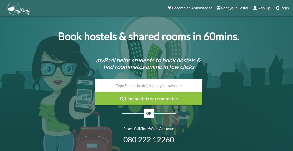 Techpoint Build alumnus, myPadi raises seed funding from EchoVC 1 myPadi homepage