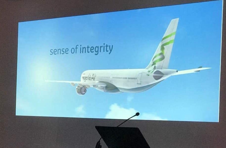 nigeria air plane