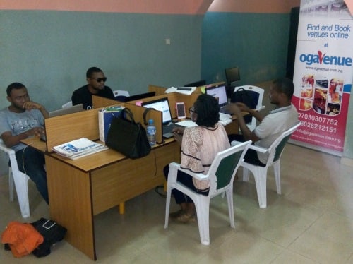 Behind the scenes of SPARK and Hotels.ng investment in ogaVenue 2 The ogaVenue team