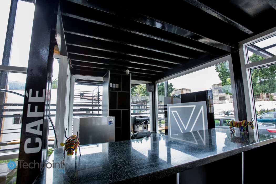 See the most interesting co-working space in Nigeria (it's a container!) 3 ventures-platform-hub-cafe