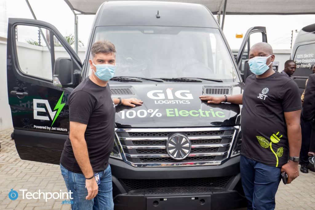 Nigeria’s GIGL partners Nigeria’s JET Motor Company to launch the country’s first electric cargo vans 7 Rupani Sanjay and Joseph Wemimo