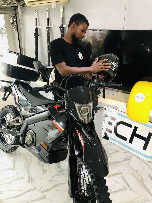 Nigeria’s Siltech produces electric vehicles, for a clean and elegant Africa 6 Sporty looking electric bike