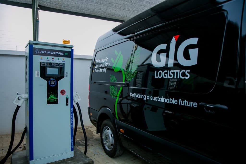6 Nigerian electric vehicle companies you should know in 2024 2 A Jet EV at the charging station