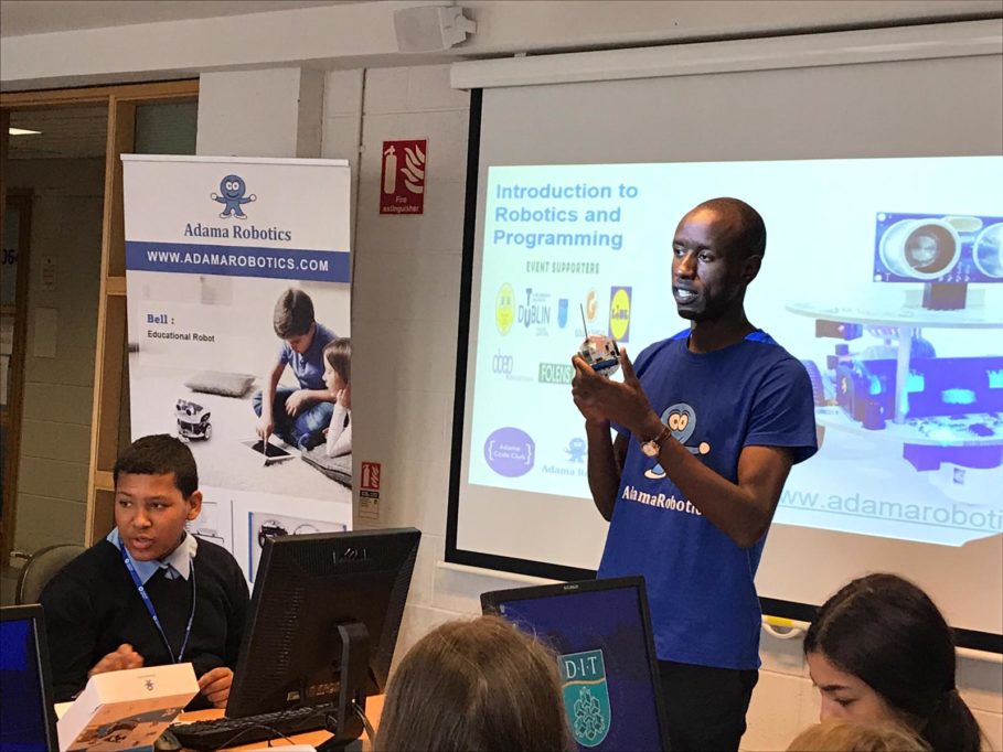 Journey to the top, tech talents in Africa, and YouTube’s creator payment plan 2 Barry at Adama Robotics
