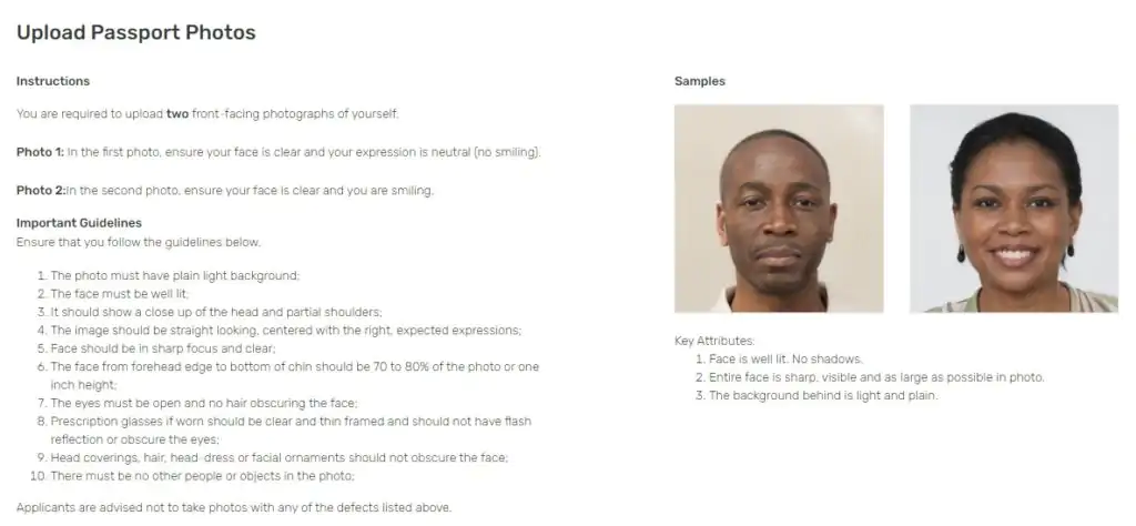 What you should know about updating your PVC online in Nigeria 4 Photo information INEC screenshot