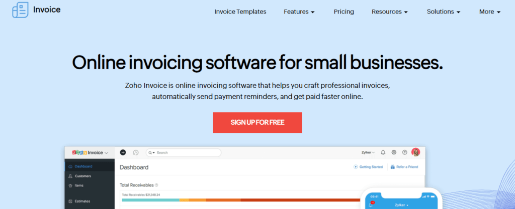 6 apps to help you manage your small business' finances better 6 Zoho