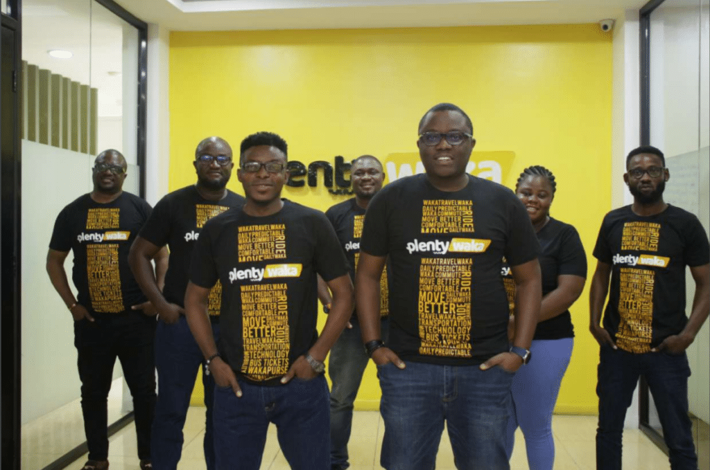 Shared mobility startup, Plentywaka raises $1.2 million seed round, acquires Stabus Ghana 1 Plentywaka Team