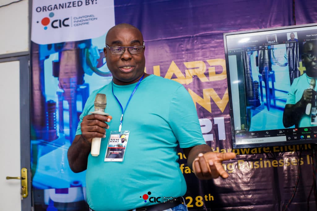 A bird’s-eye view of Hardware Convention 2021, held in Aba 2 Clintonel Innovation Centre CIC Hardware Convention 2021 Aba 8