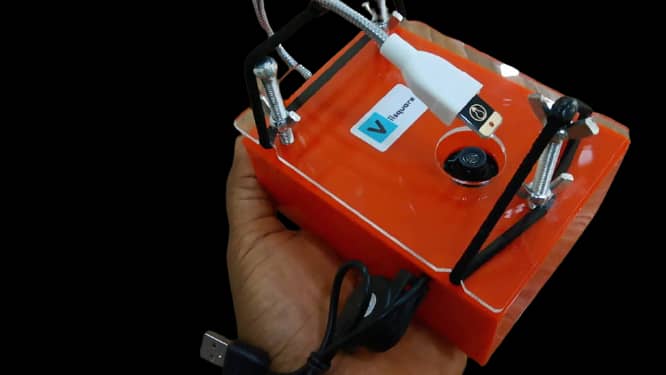 After failing at 4 startups, Obasegun Ayodele is making hardware accessible to Africans with Vilsquare 3 The VoltMicroscope in the palm