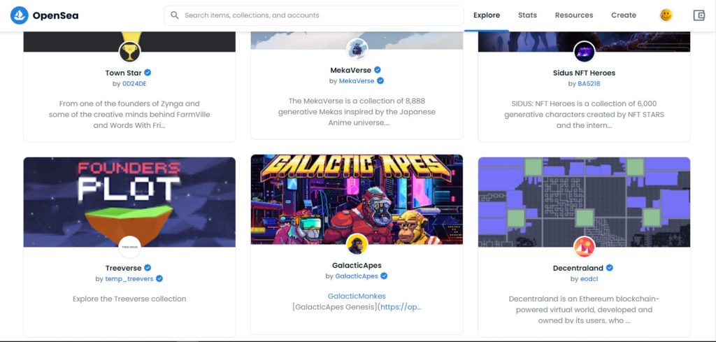 Getting started with NFTs? Here’s all you need to know 4 This image has an empty alt attribute; its file name is Screenshot-2021-11-29-102130-1024x489.jpg