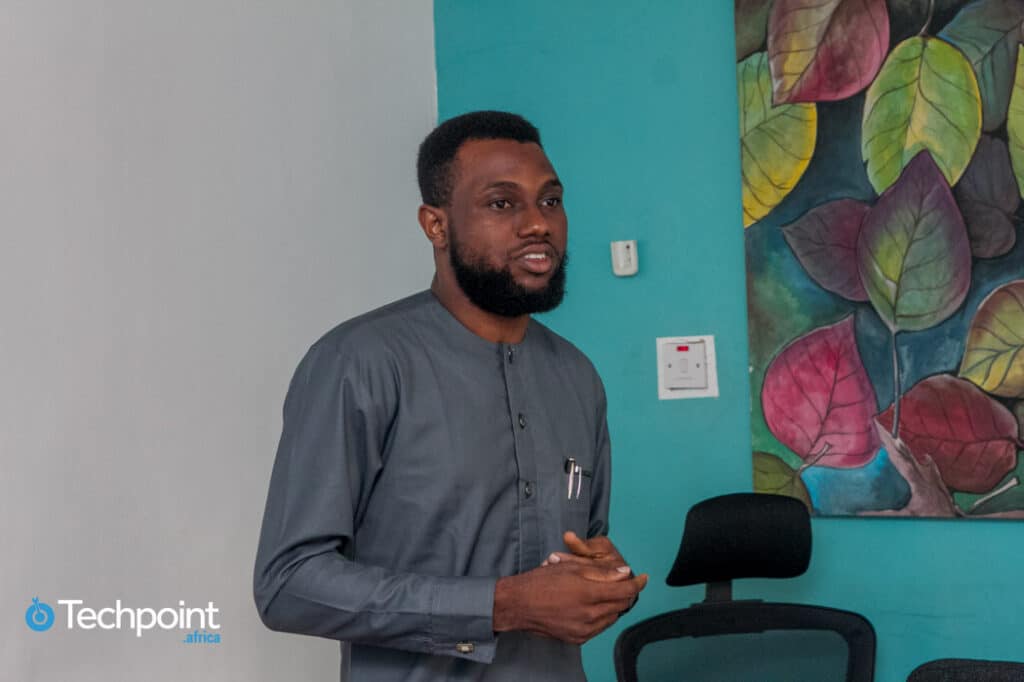 Nerves and laughter as Techpoint Pitch Friday returns 1 Dayo Oyekanmi, Co-Founder and CEO of Harmony