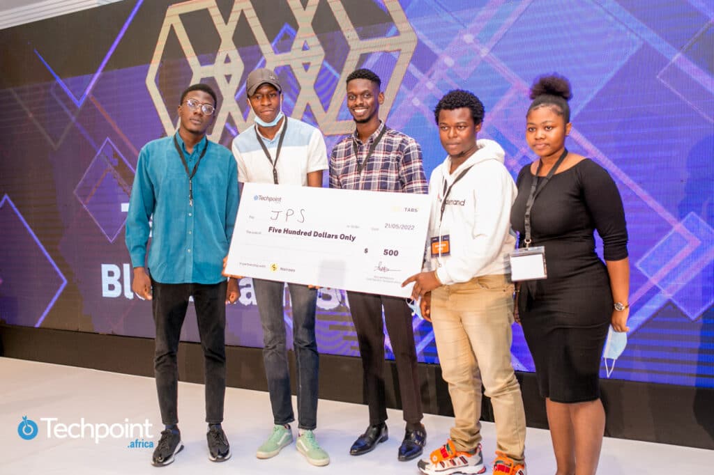 Team Chemotronix, 2 others win $2,500 cash prize at TABS Web3 Hackathon 3 Team JPS and Akinyemi Akindele