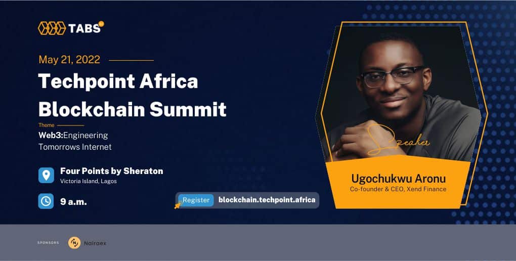 Here are the confirmed speakers for the Techpoint Africa Blockchain Summit 8 Ugochukwu Aronu. Speaker at The Techpoint Africa Blockchain Summit.