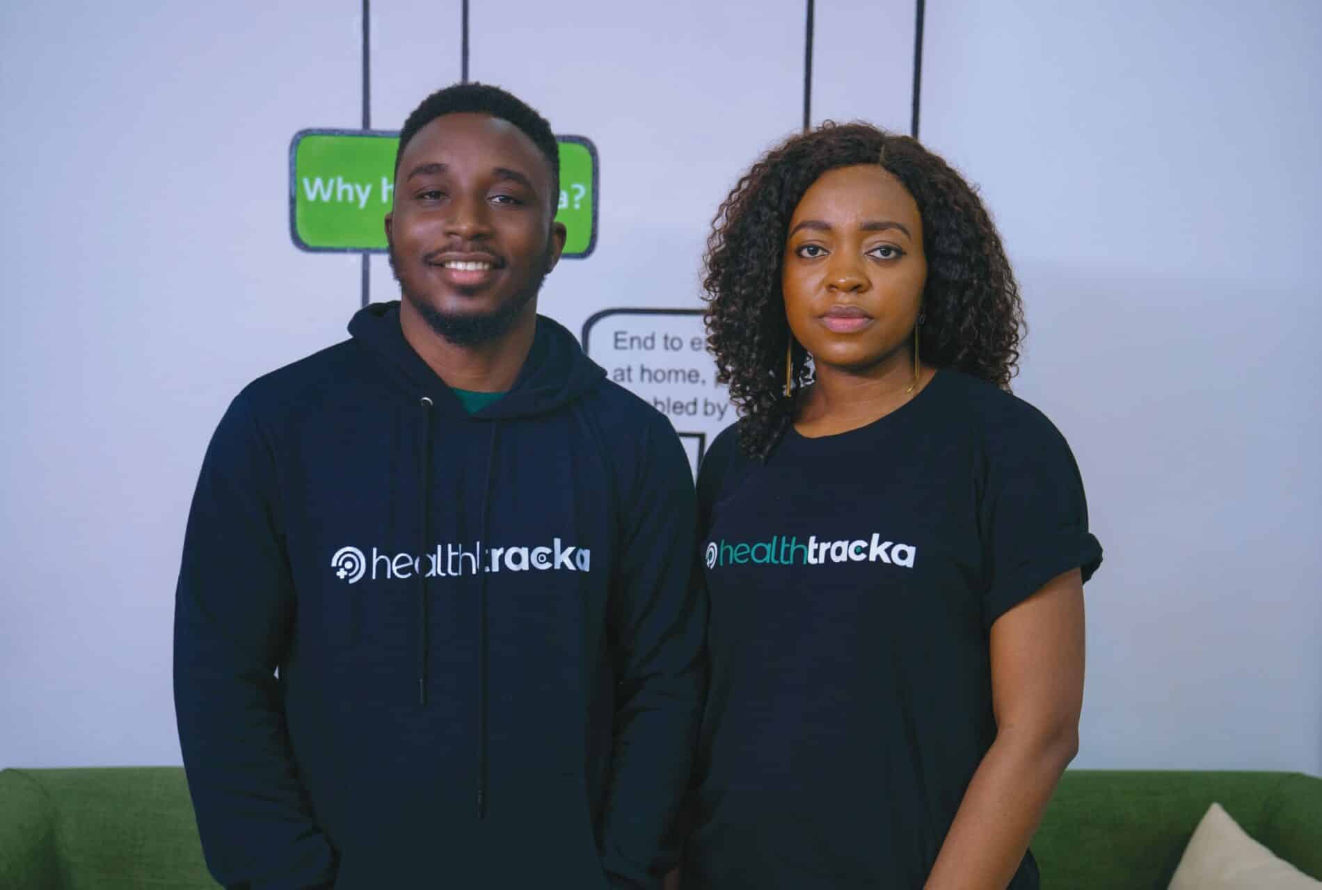 Healthtracka Co-founders (L-R) Victor Amusan and Ifeoluwa Dare-Johnson