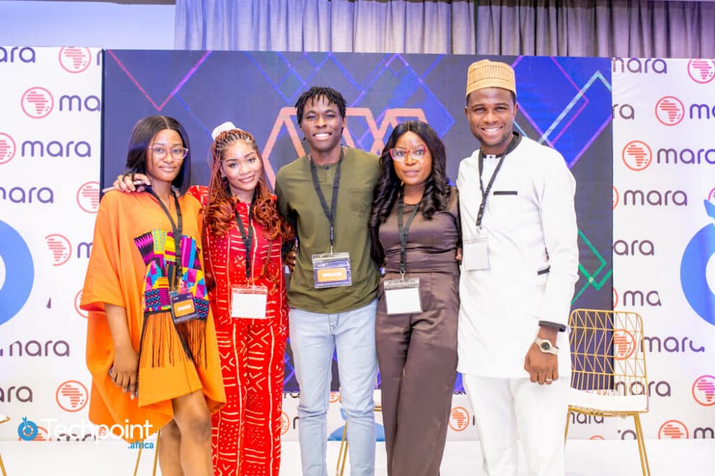 “To me, my laptop was human.” - Lazerpay CEO, Njoku Emmanuel’s journey to blockchain stardom 2 (L-R) Oluchi Enebeli, Hillary Omitogun, Njoku Emmanuel and Ayodeji Awosika at TABS 22
