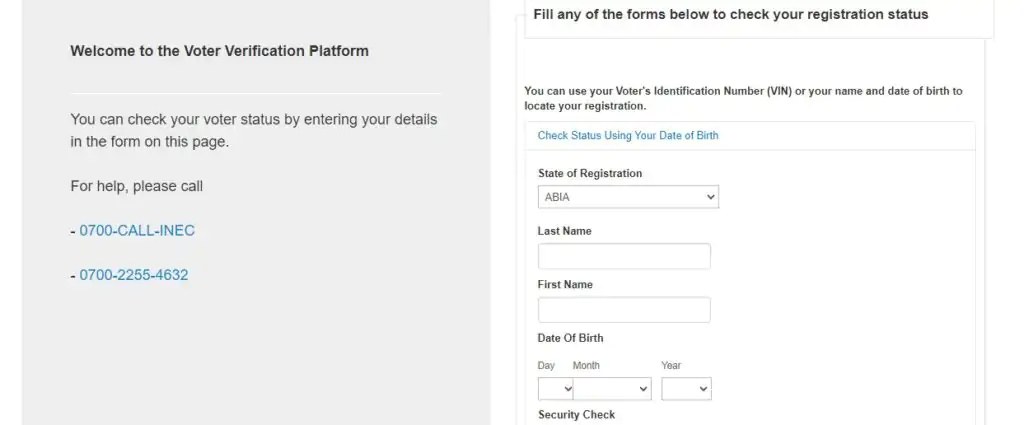What you should know about updating your PVC online in Nigeria 1 Voter Status Verification INEC