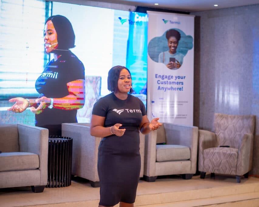 Business experts converge at Termii Elevate 1.0 Conference to discuss the importance of communication in businesses. 1 OOJ 120 1