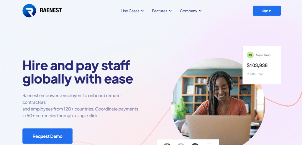 Nigerian startup, Raenest, wants to help Africans get hired and paid anywhere 2 Raenest website screenshot