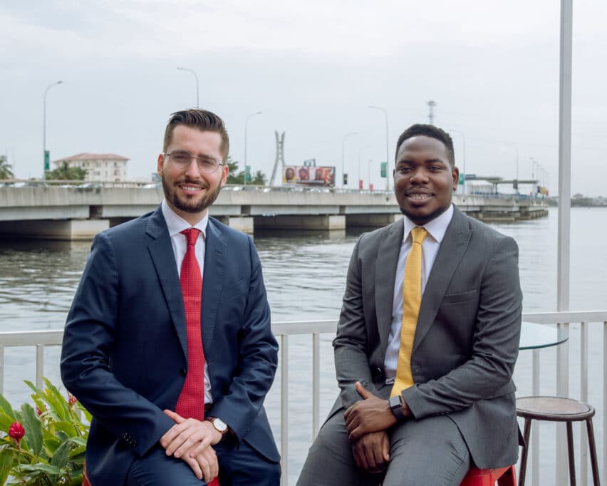 “It’s 8 times more difficult to raise money as a VC compared to a founder.” – Oui Capital’s Olu Oyinsan 1 Francesco Andreoli and Olu Oyinsan