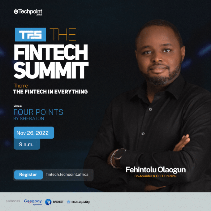 CredPal CEO Fehintolu Olaogun will be speaking at The Fintech Summit 2022 1 social media